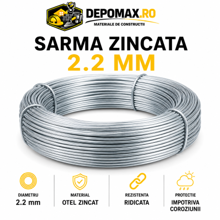 Sarma zincata 2,2 mm